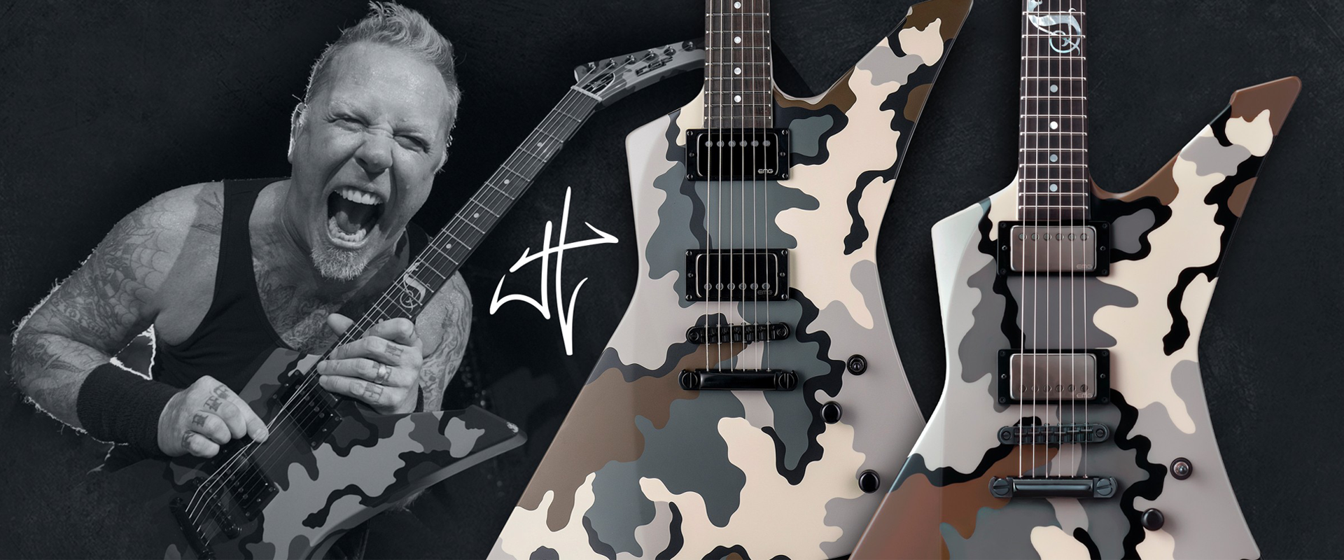 ESP LTD SNAKEBYTE CAMO