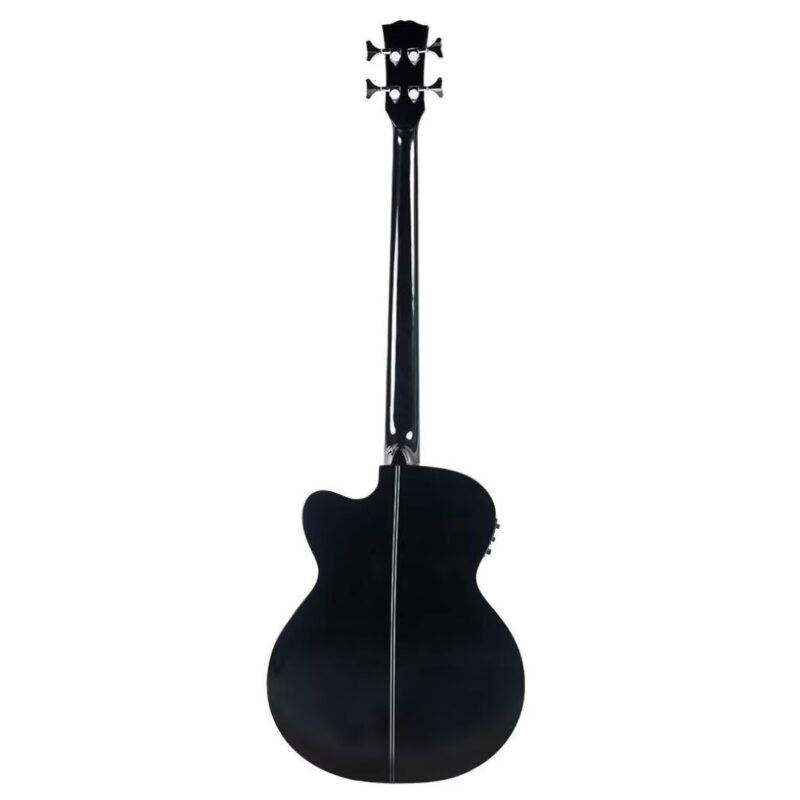 BAJO ELECTROACUSTICO DEVISER NEGRO CON FUNDA » Garage Musical