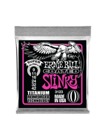 ENCORDADURA ERNIE BALL 9-42 TITANIO 3123 - 749699131236