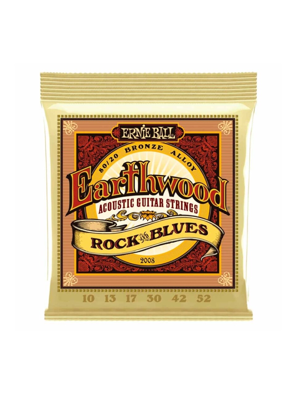 ENCORDADURA ERNIE BALL EARTHWOOD 2008 - 749699120087