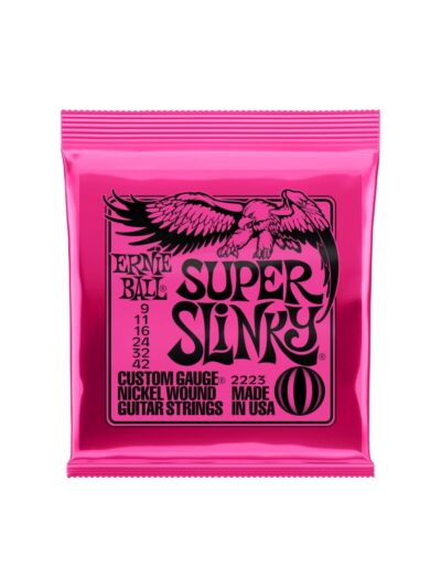ENCORDADURA ERNIE BALL SUPERSLINKY ROSA 2223 - 749699122234