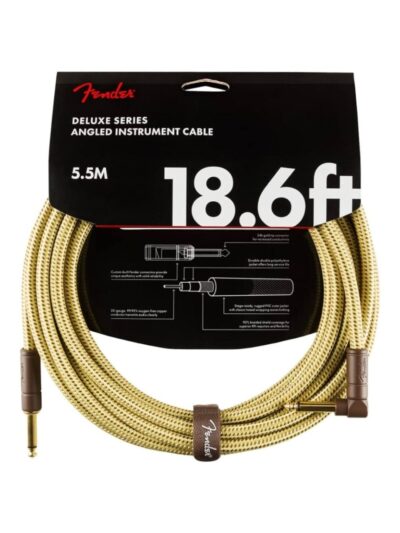 CABLE FENDER DELUXE SERIES TWEED 18.6 5.5M RECTO - 885978041398