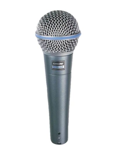 MICRÓFONO ALÁMBRICO SHURE BETA 58A PARA VOCES  42406054720 - 42406054720